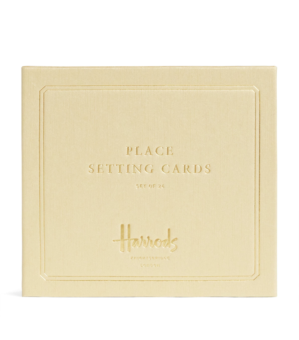 Harrods Place Setting Cards (Set of 24)