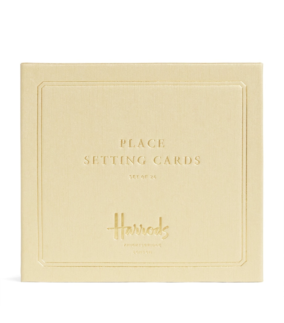 Harrods Place Setting Cards (Set of 24)