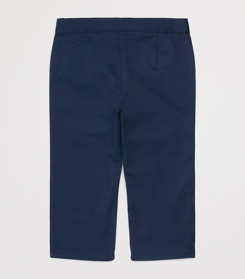 Per Te Stretch-Cotton Chinos for children aged 3 months to 4 years, imported from the UK