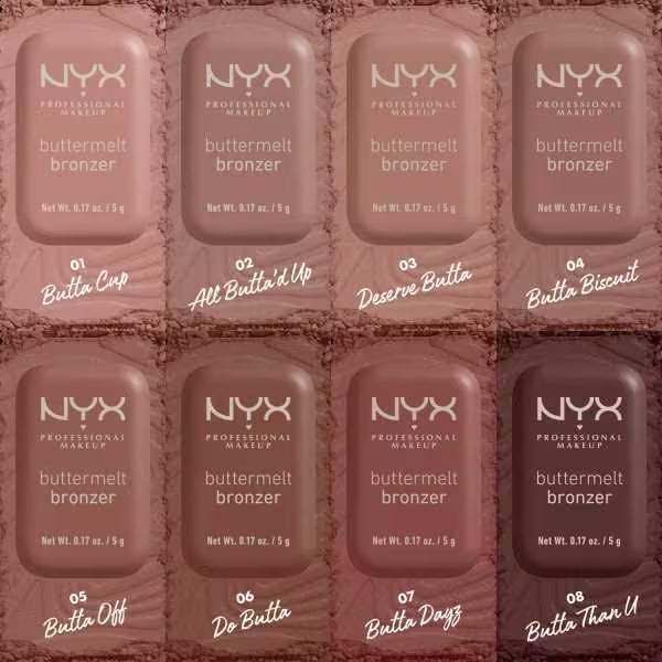 NYX Buttermelt Bronzer Butta Than U powder compact - British product
