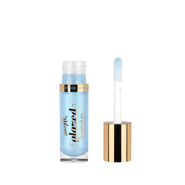 Barry M Glazed Peptide Lip Oil Blue Shimmer - British product