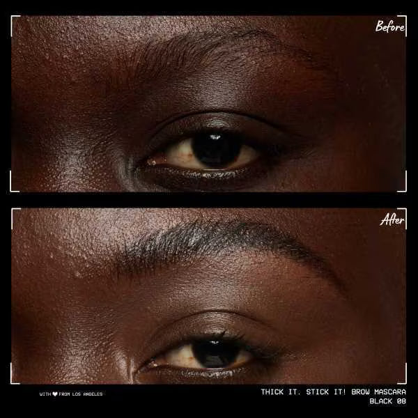 NYX Professional Makeup Brow Mascara Black, imported from the UK