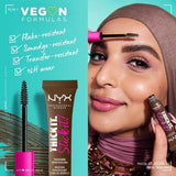 NYX Professional Makeup Brow Mascara Black, imported from the UK