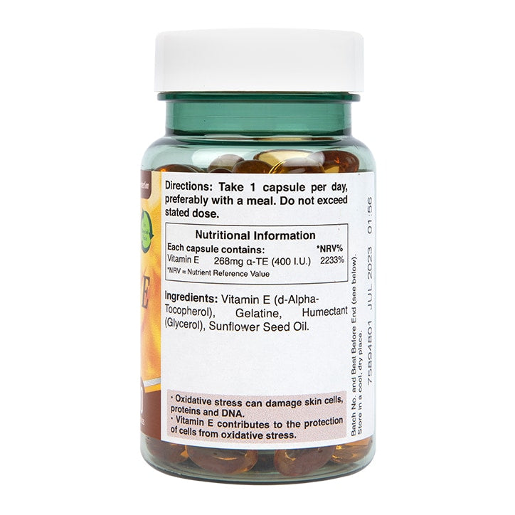Holland & Barrett Vitamin E 1000iu 90 Capsules - McGrocer