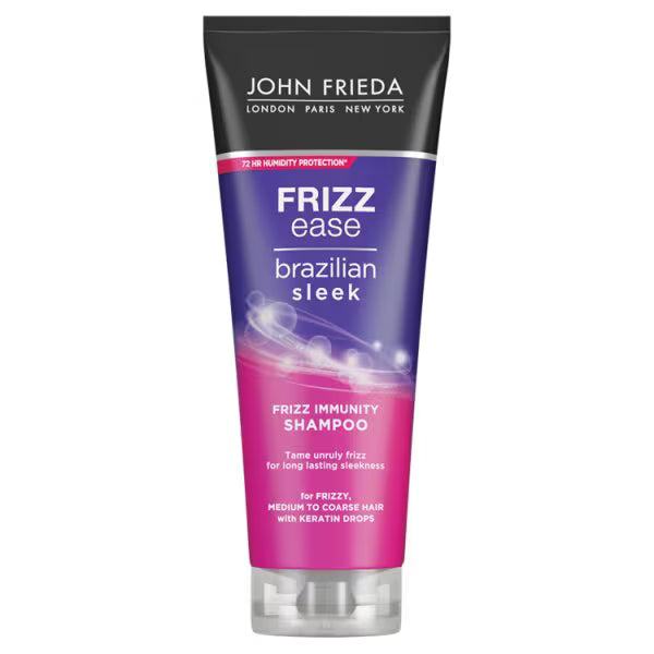 Frizz Ease Brazilian Sleek Frizz Immunity Shampoo 250ml - British product
