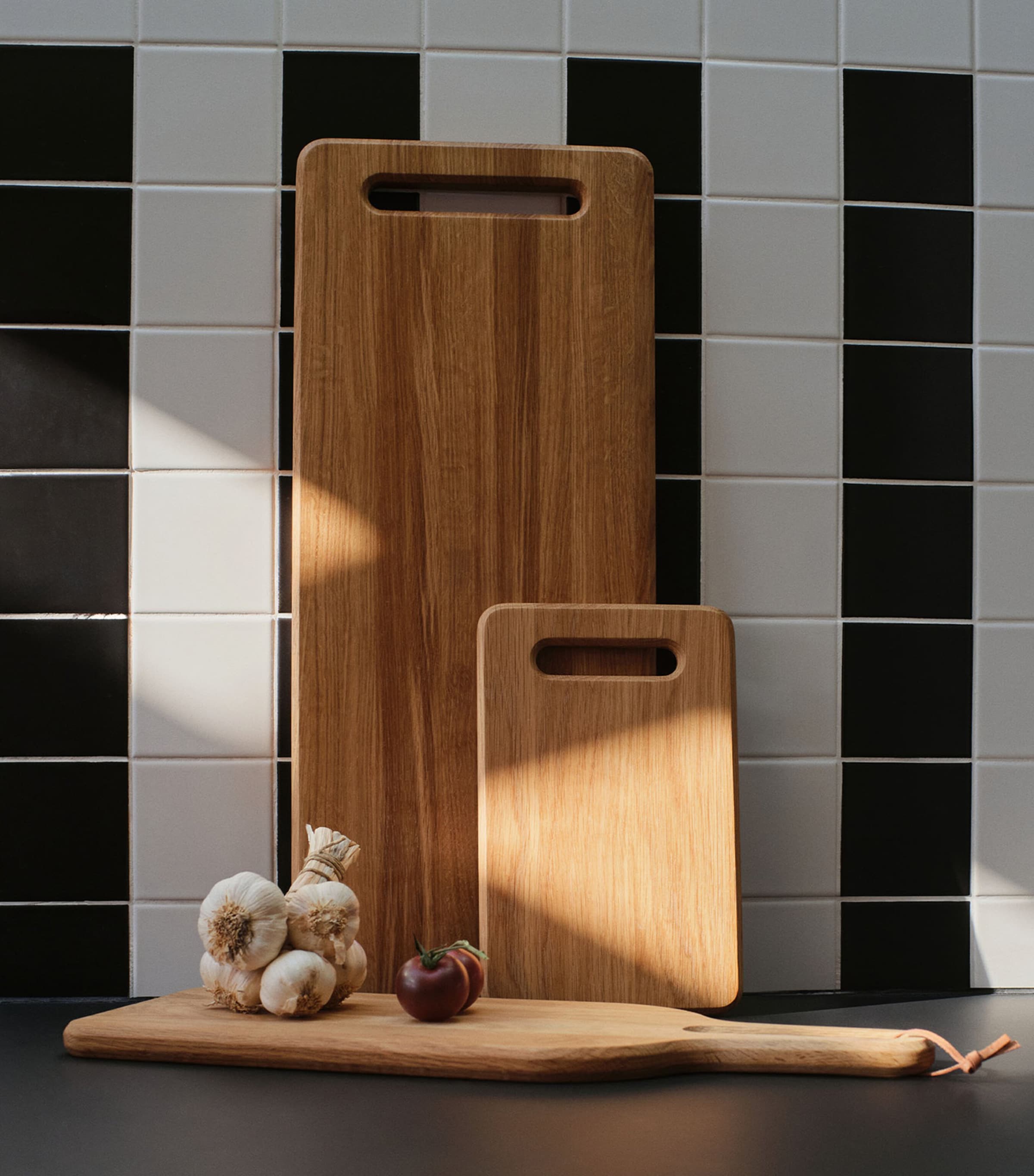 The Conran Shop Oak Istria serving board 28cm x 18cm (British brand)