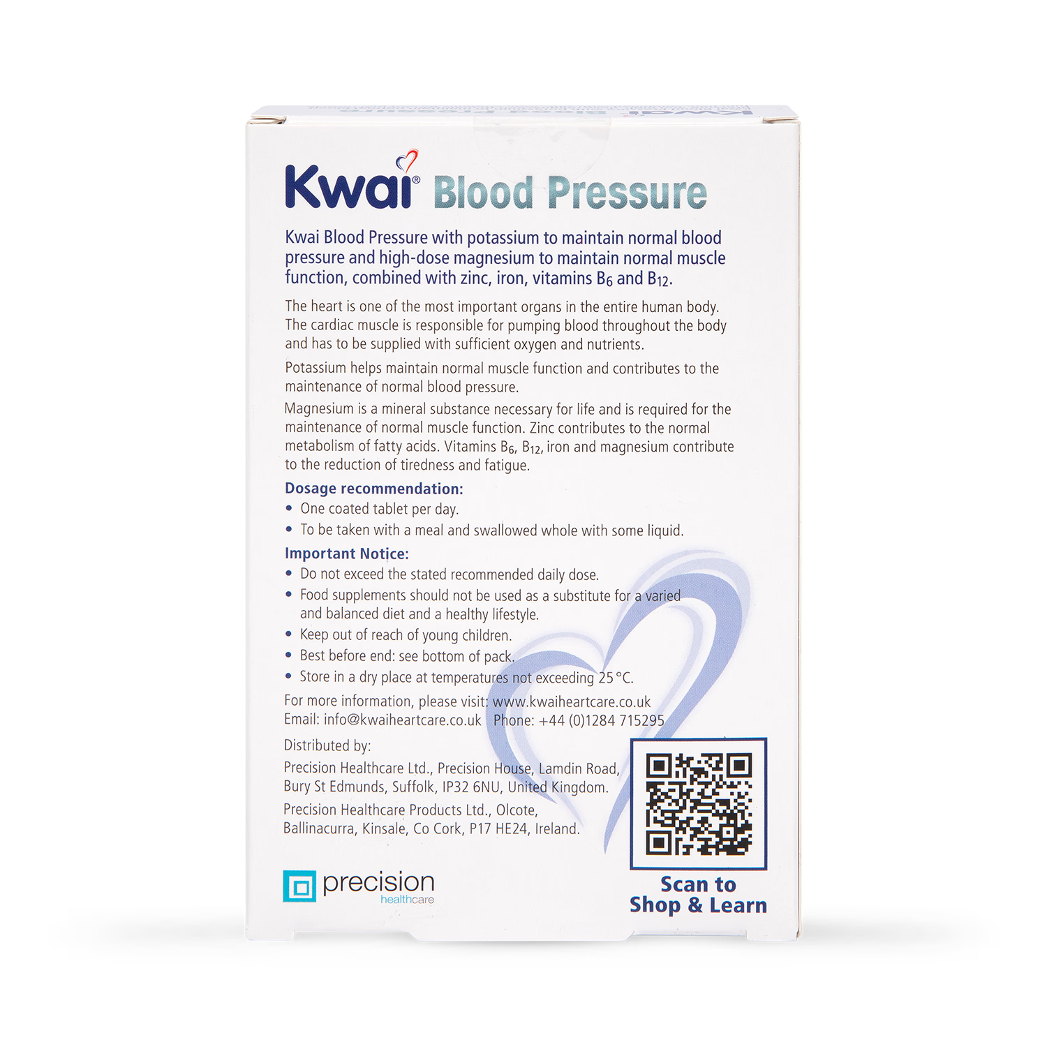 Kwai Blood Pressure 30 Tablets