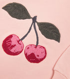 KONGES SLOJD children's sweatshirt with cherry embroidery, UK version