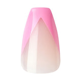 KISS French colour press on nails squared 31ct, UK version