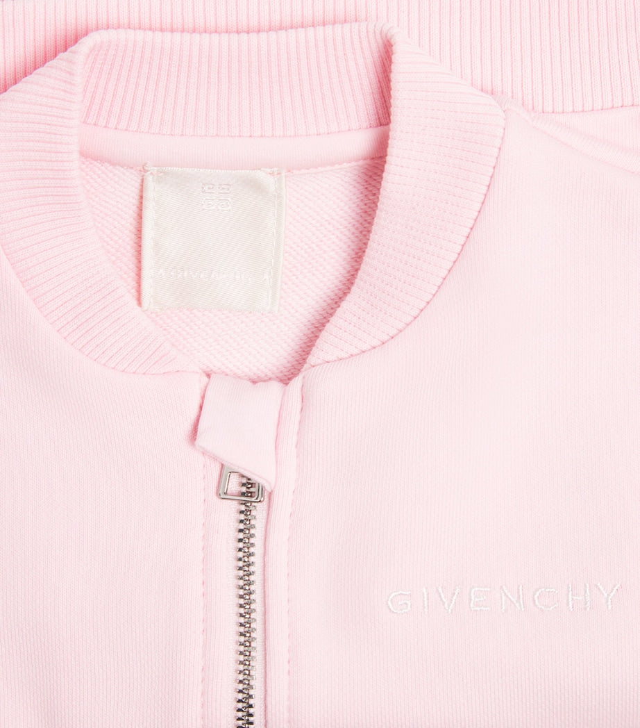 Givenchy kids cotton logo track jacket 6-36 months, UK version
