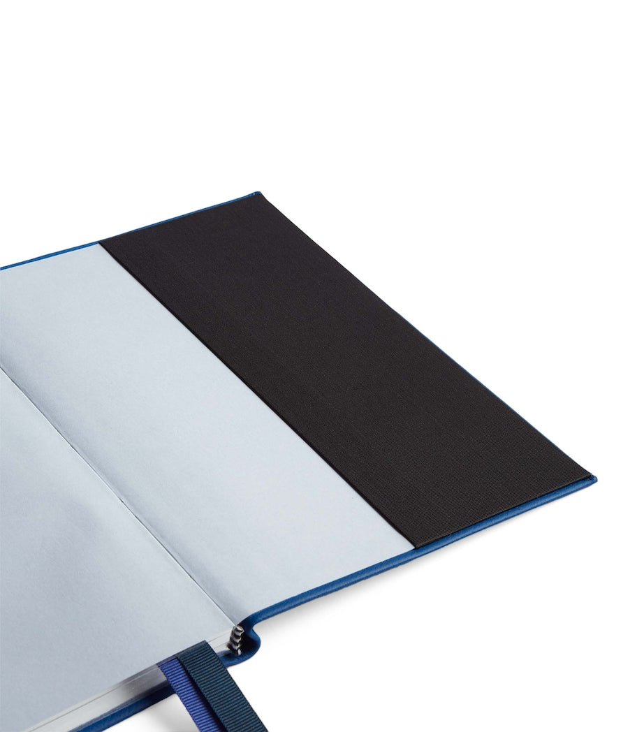 Smythson leather dateless weekly planner with gilt-edged pages, A5 size (British brand)