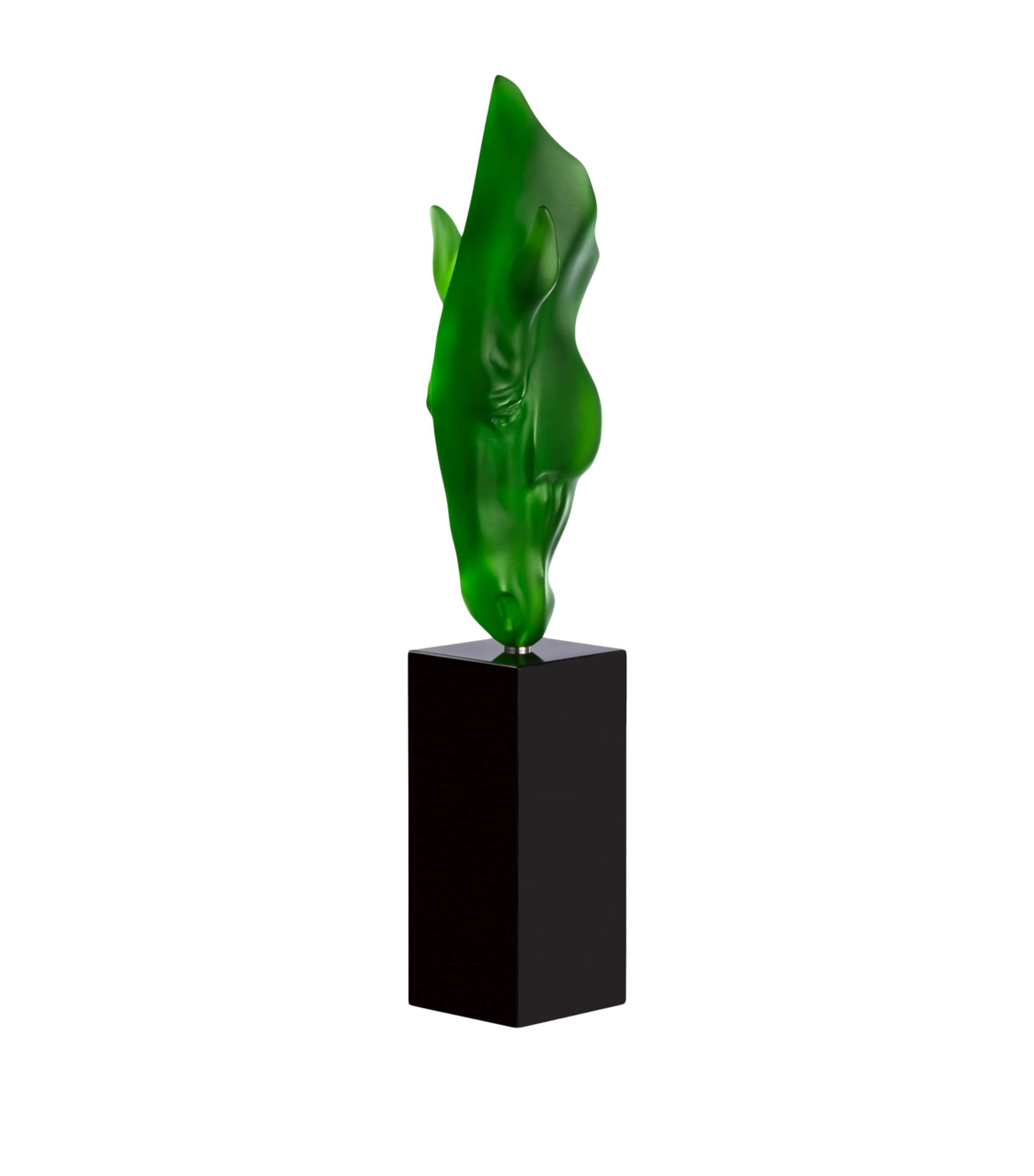 Lalique Still Water crystal sculpture 37cm, UK version