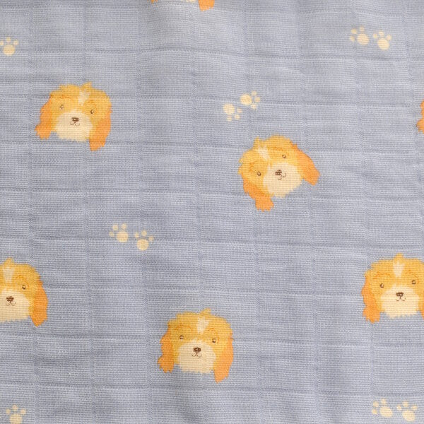 Ziggle Muslin Square Pastel Blue 3 Pack (British brand)