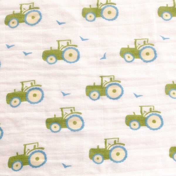 Ziggle Muslin Square Pastel Blue 3 Pack (British brand)