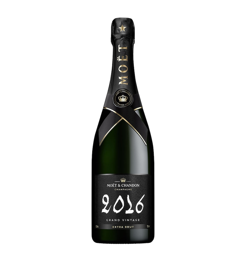 Glittering Champagne Bottle Christmas Tree Decoration