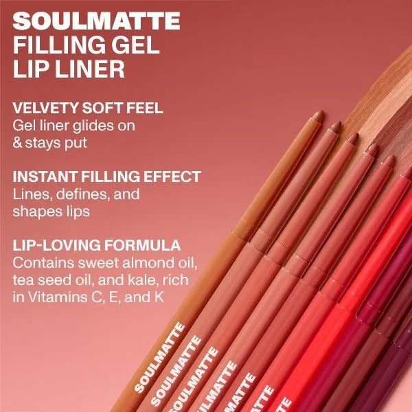 Morphe Soulmatte Gel Lip Liner Bella - British product