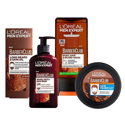 L'Oreal Paris Men Expert BaberClub Beard & Hair Care Bundle