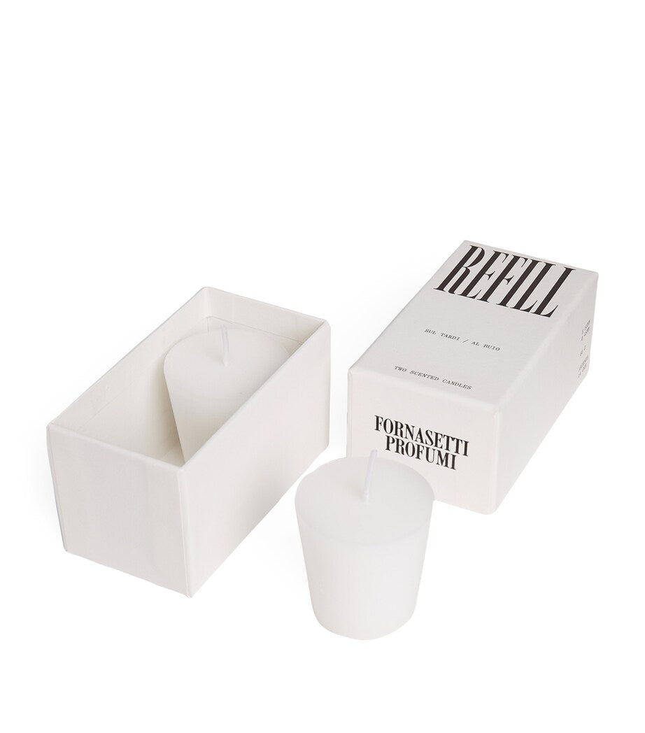 Fornasetti set of two candle refills with Frutto Proibito fragrance - British product