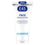 E45 Face Moistruiser for Long - Lasting Hydration for Dry and Sensitive Skin - 50ml