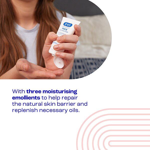 E45 Face Moisturiser For Dry &amp;amp; Sensitive Skin 50ml