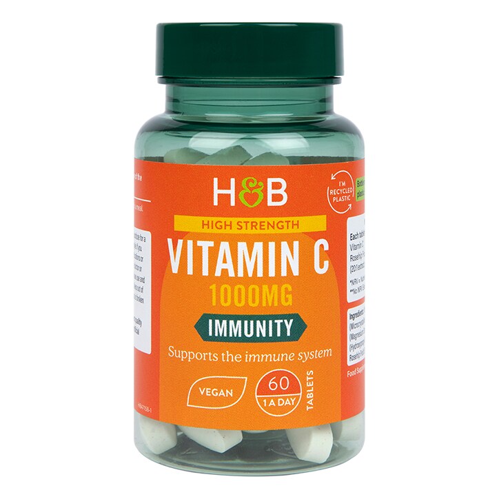 Holland & Barrett Vitamin C 1000mg 60 Tablets - McGrocer
