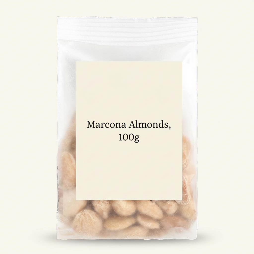 Holland & Barrett Marcona Almonds 100g, imported from the UK