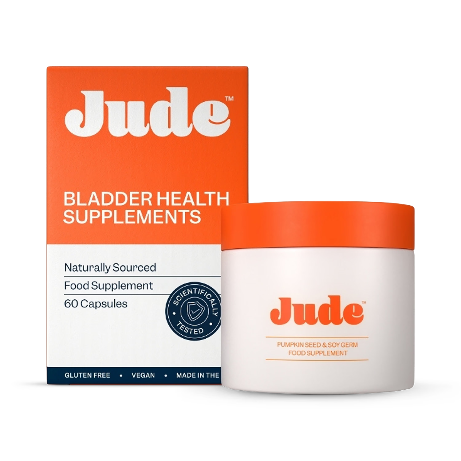 Jude bladder health supplement 60 capsules, UK version