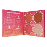 Sunkissed Radiant Lustre Face Palette 4 Shades - British product