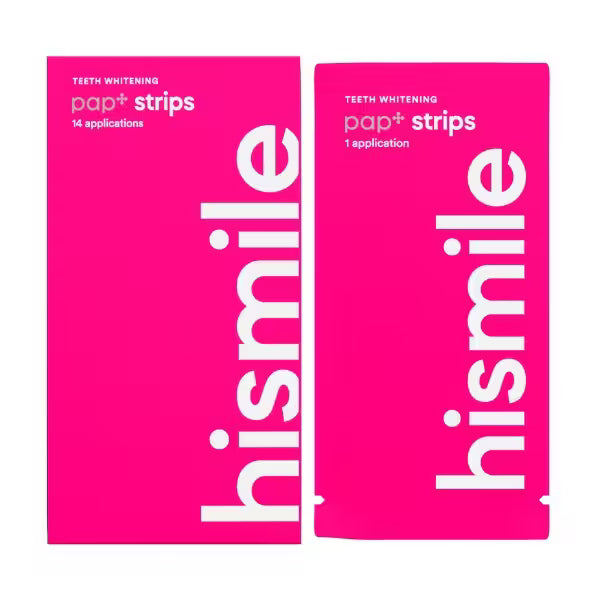 Hismile PAP+ Teeth Whitening Strips 14pk, UK version