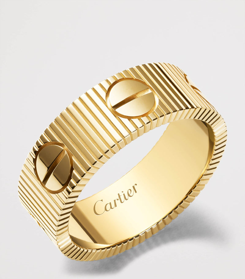 Cartier Yellow Gold LOVE Unlimited Ring - British product