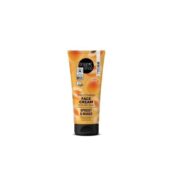 Organic Shop Face Cream for Dry Skin 50ml, imported from the UK