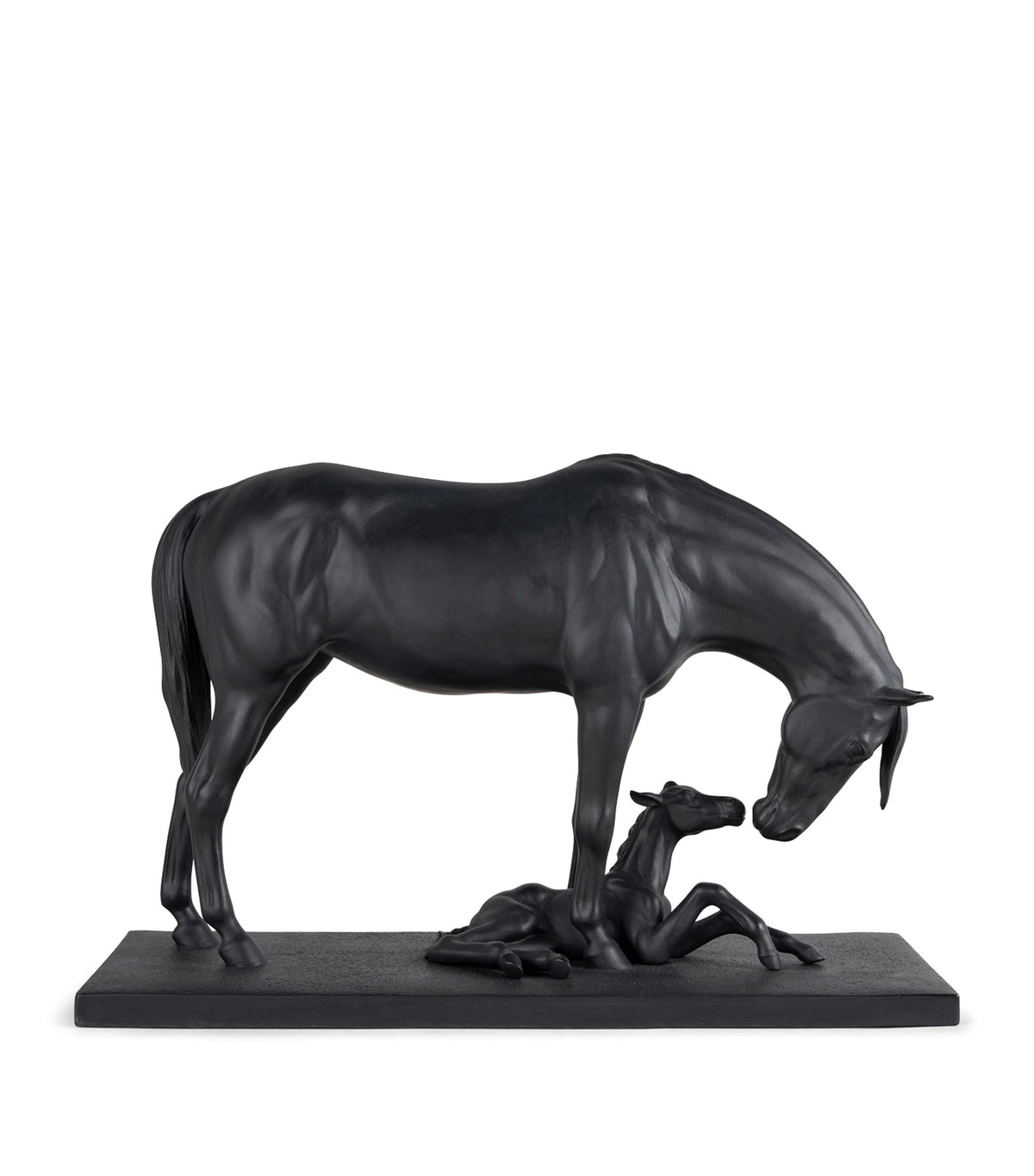 Lladró Mare and Foal Figurine