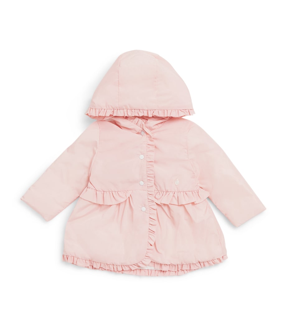 Patachou Ruffle-Trim Padded Coat 3 Months - 4 Years, imported from the UK