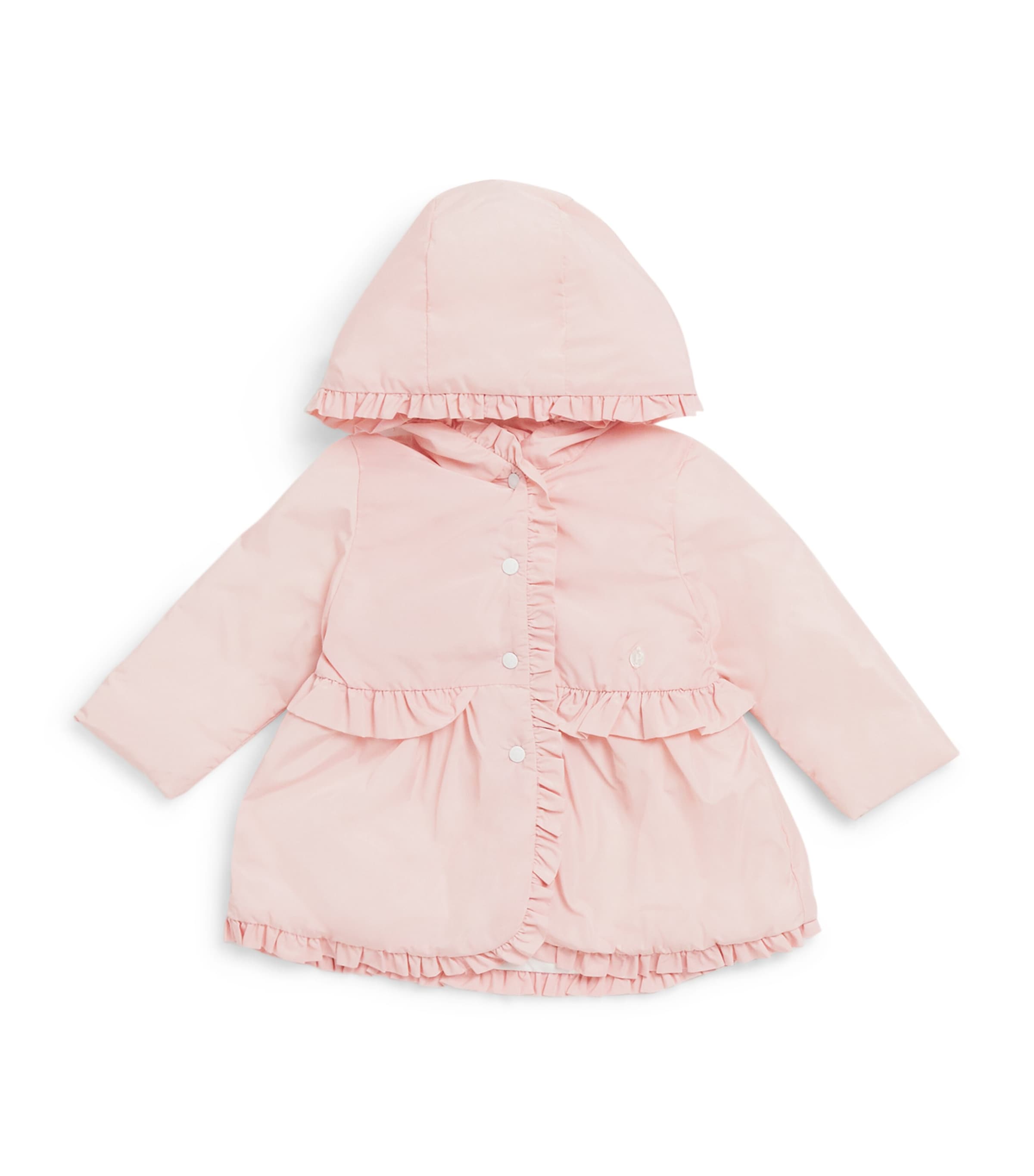 Patachou Ruffle-Trim Padded Coat 3 Months - 4 Years, imported from the UK