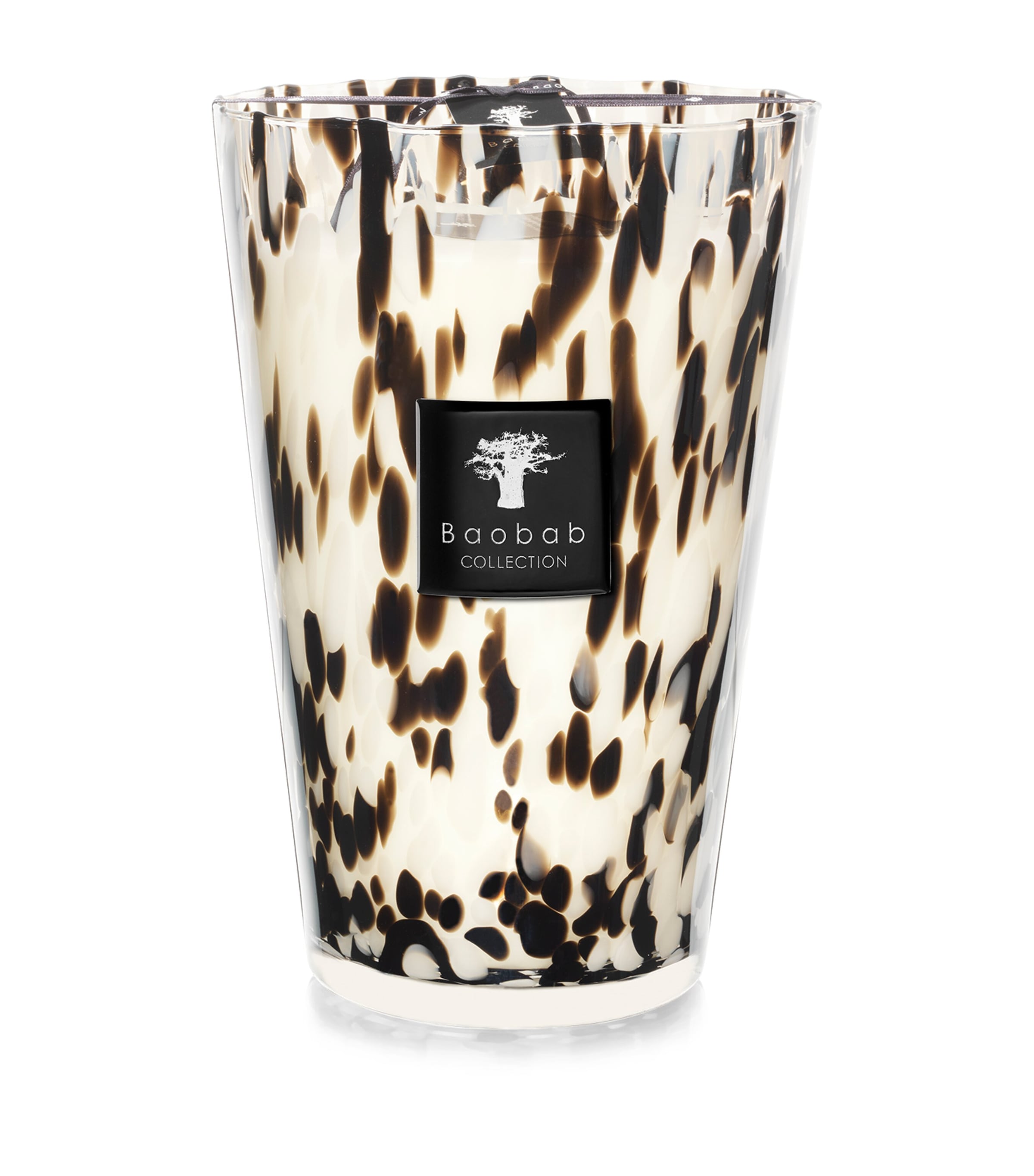 Baobab Collection Black Pearls candle 35cm - British product
