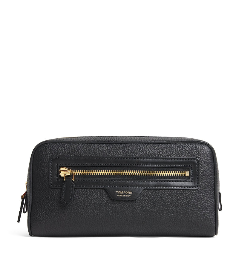 TOM FORD leather wash bag (British brand)