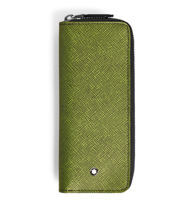 Montblanc Leather Sartorial Double Pen Pouch
