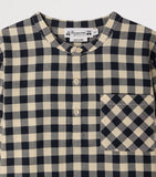 Bonpoint children's cotton check shirt 10-14 years - British product