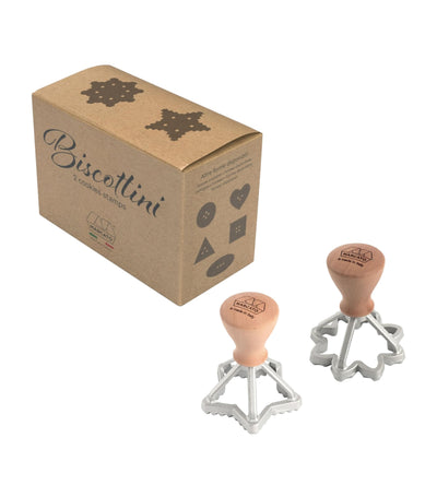 Marcato Aluminium Biscottini Cutter Set for Biscuits and Ravioli