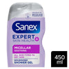 Sanex Expert Skin Health+ Micellar Soothing Shower Gel 450ml (British brand)