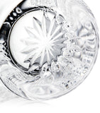 Set of four Waterford crystal HiBall glasses with diamond karo cuts, 350ml each (British brand)