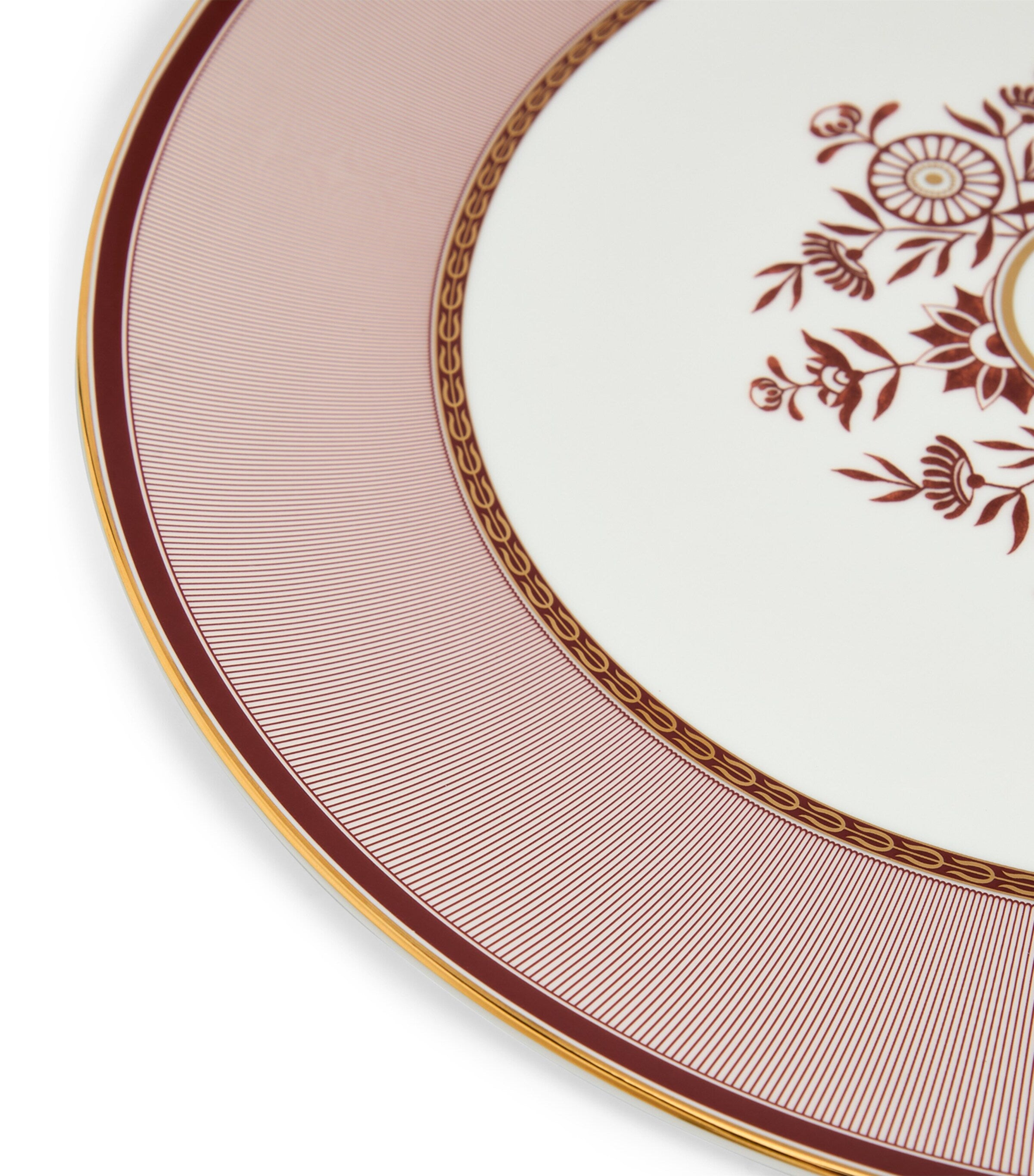 Wedgwood Red Splendour plate 34cm (British brand)