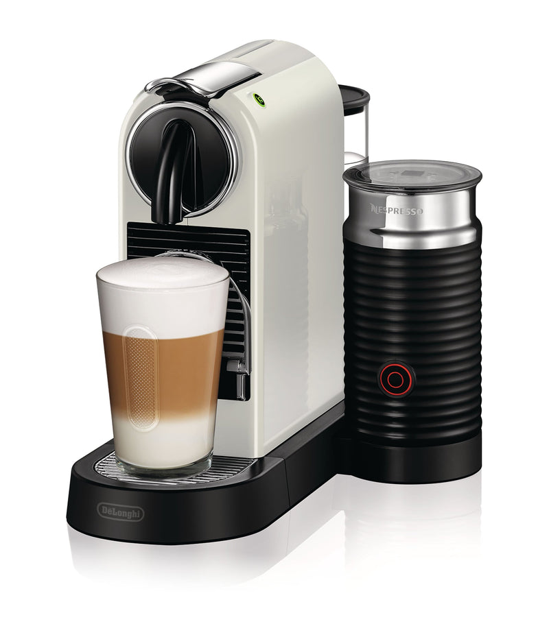 Nespresso CitiZ coffee machine and frother, imported from the UK