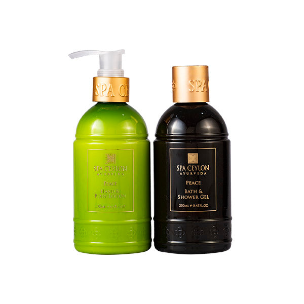 SPA Ceylon Peace Bath & Body Duo Set 250ml (British brand)
