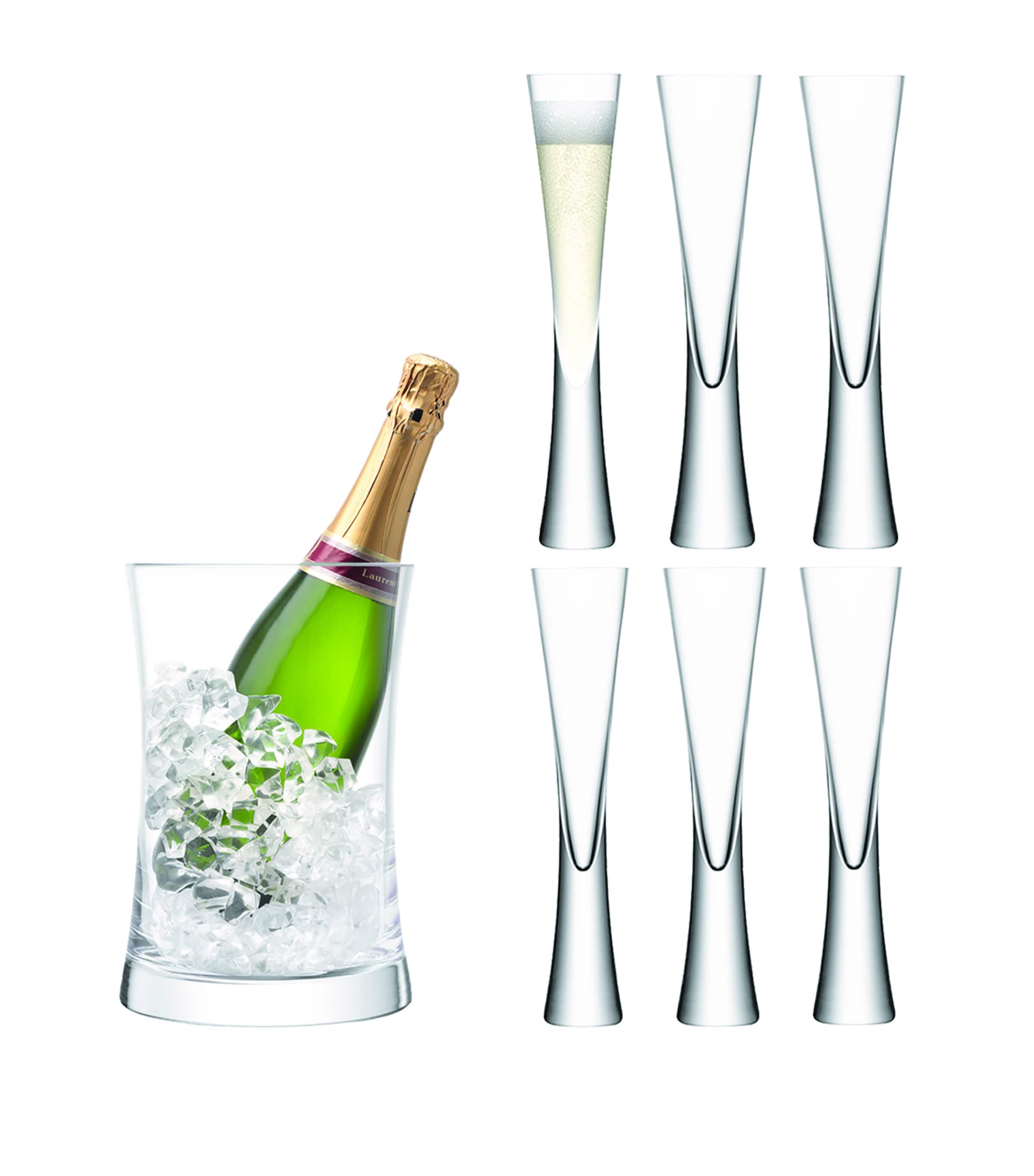 LSA International Moya Champagne serving set, UK version