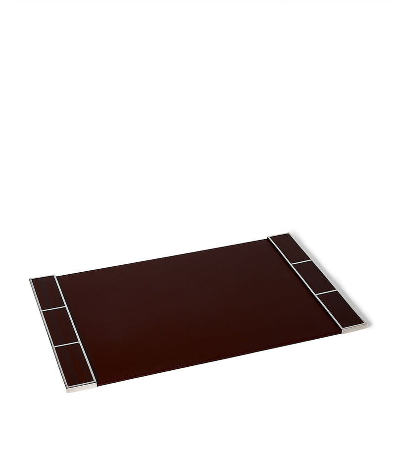 Ralph Lauren Home Wood Veneer Hilding Desk Blotter