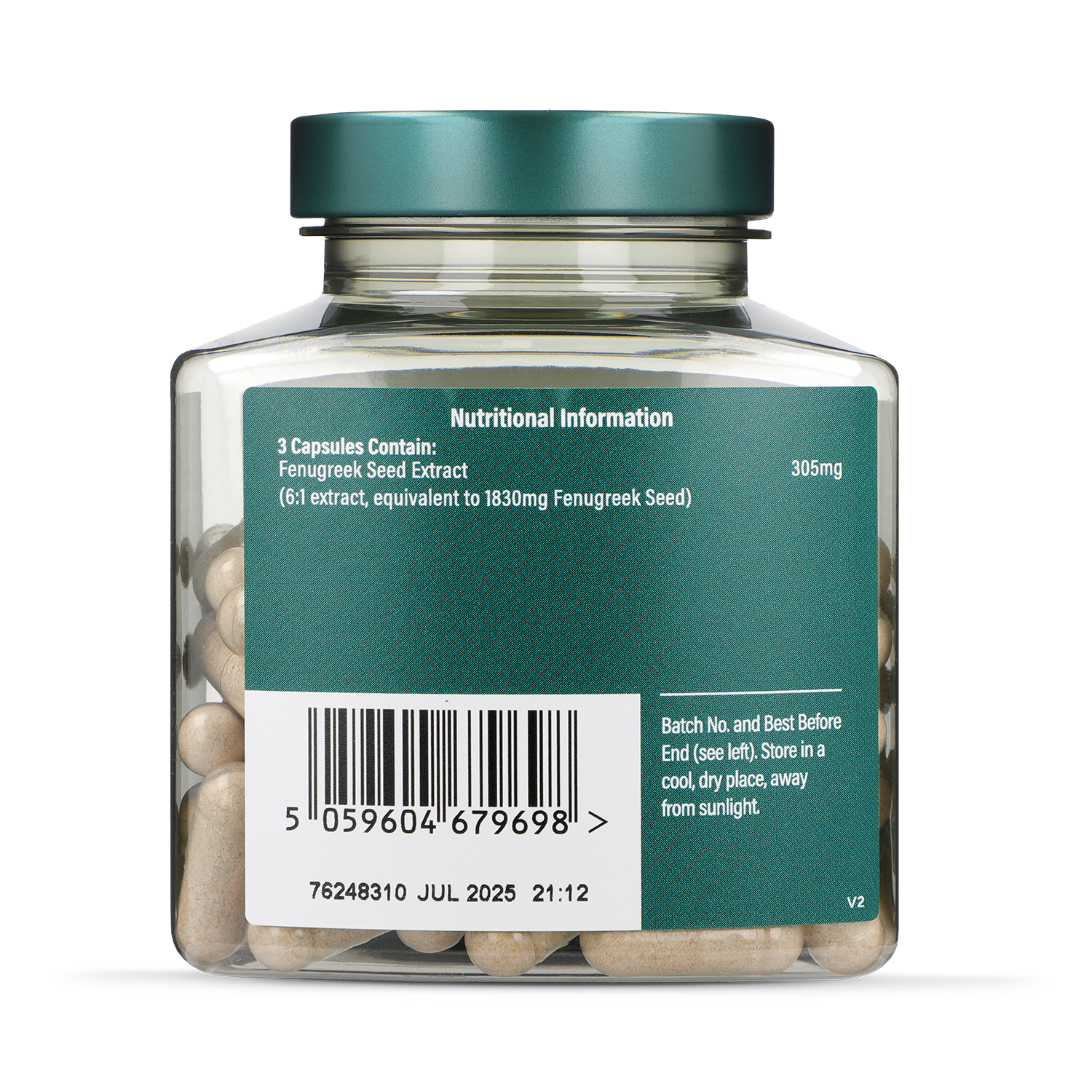 Holland & Barrett Fenugreek 90 Capsules - 999025