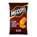 McCoy's Flame Grilled Steak Multipack Crisps   6 per pack - McGrocer