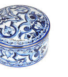 Dolce&Gabbana Casa porcelain Blu Mediterraneo trinket box - British product