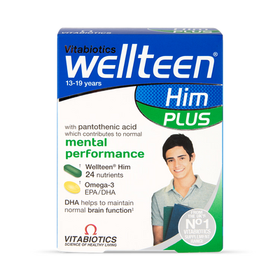 Vitabiotics Wellteen Him Plus Teen Formula 56 Tablets